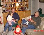 Miranda, dad and Grandpa Camp