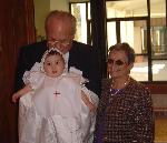 Grandpa and Mimaw with Miranda