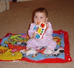 Miranda eats up her music