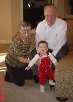 Dad & Sheila with Miranda